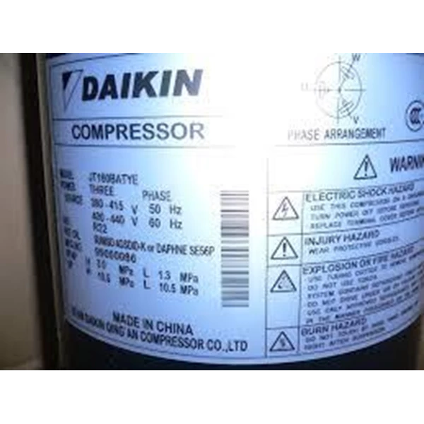 Kompressor Chiller Daikin Tipe 6T55rv-Ga